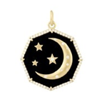 Liza Beth Sun & Moon Reversible Charm