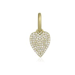 Liza Beth Medium Diamond Heart Charm