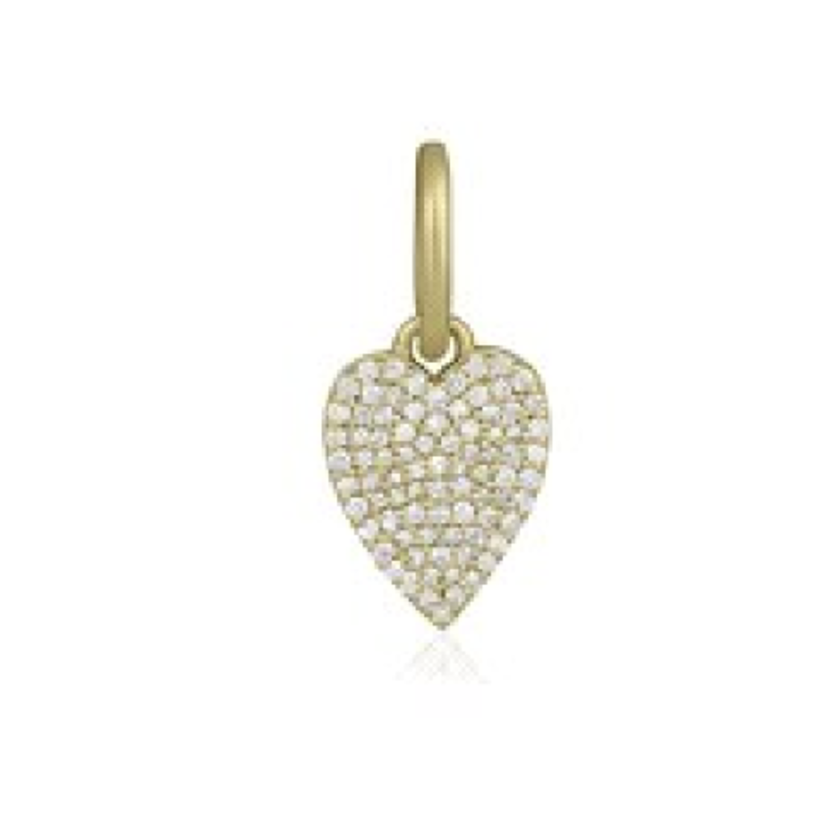 Liza Beth Medium Diamond Heart Charm