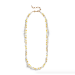 Anni Lu Gold Daisy Flower Necklace