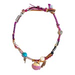 Joie DiGiovanni Beach Barbie Seashell Locket Rocker Choker