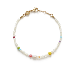 Anni Lu Confetti Gem Bracelet - White Shell