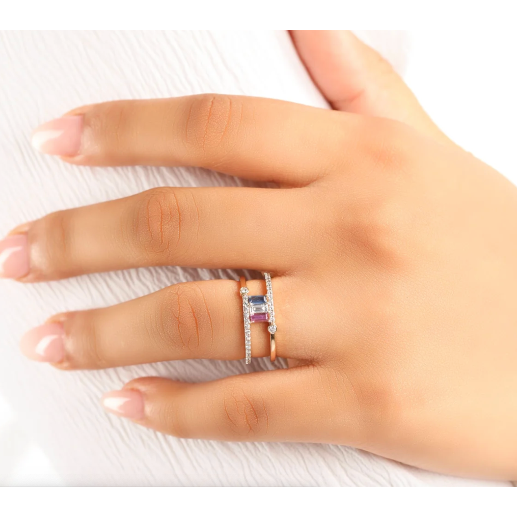 Preeti Sandhu Ethereal Double Ring