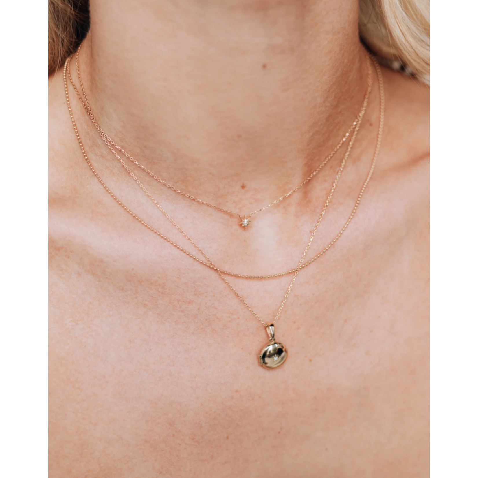 Anzie Aztec Mini Locket