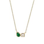Anzie Melia Toi et Moi Necklace