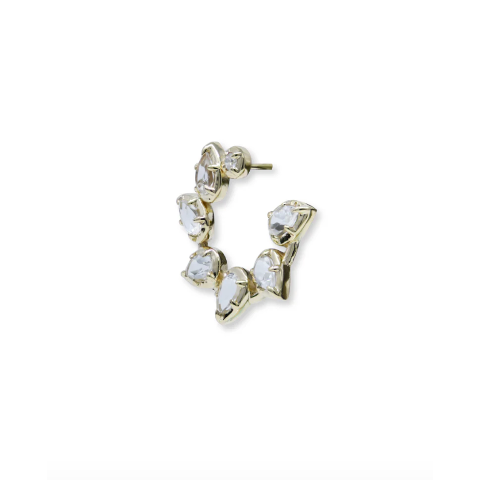 Anzie Melia Front to Back Hoops