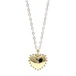 Anzie Dew Drop Large Heart Locket