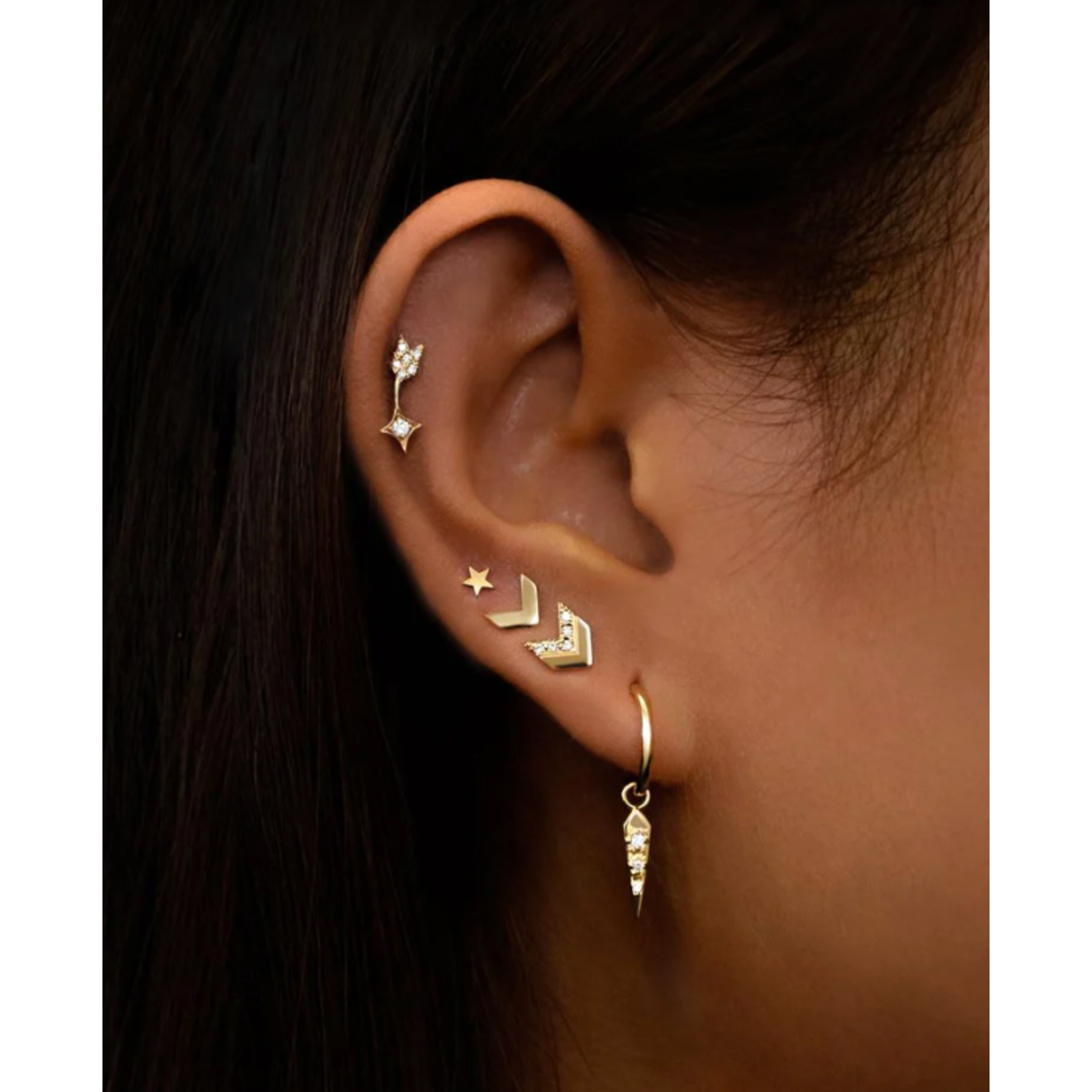 Anzie Icon Star Studs
