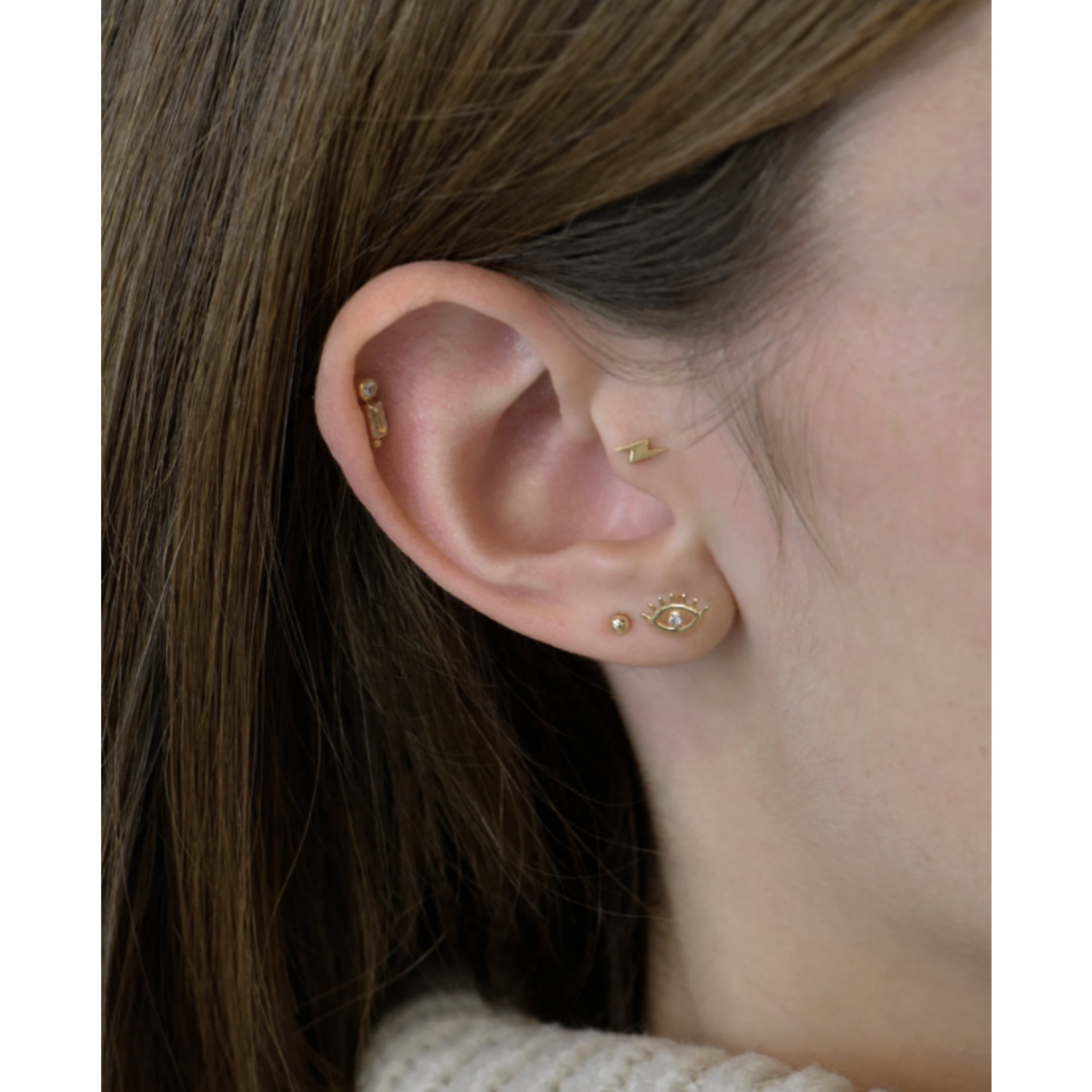 Anzie Icon Lightning Studs