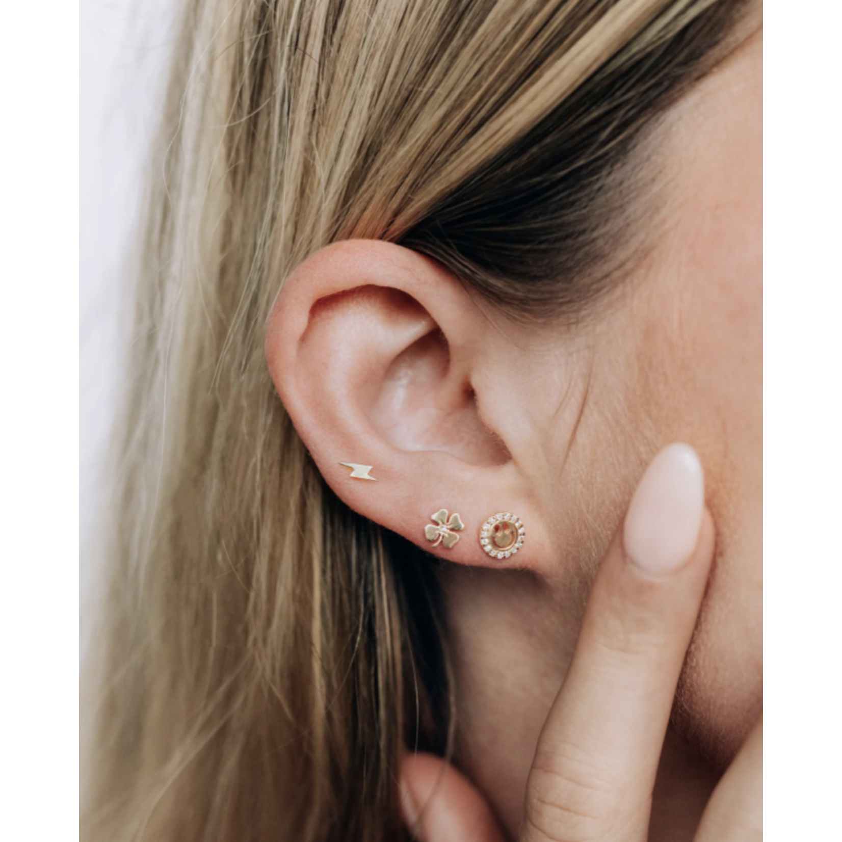 Anzie Icon Lightning Studs