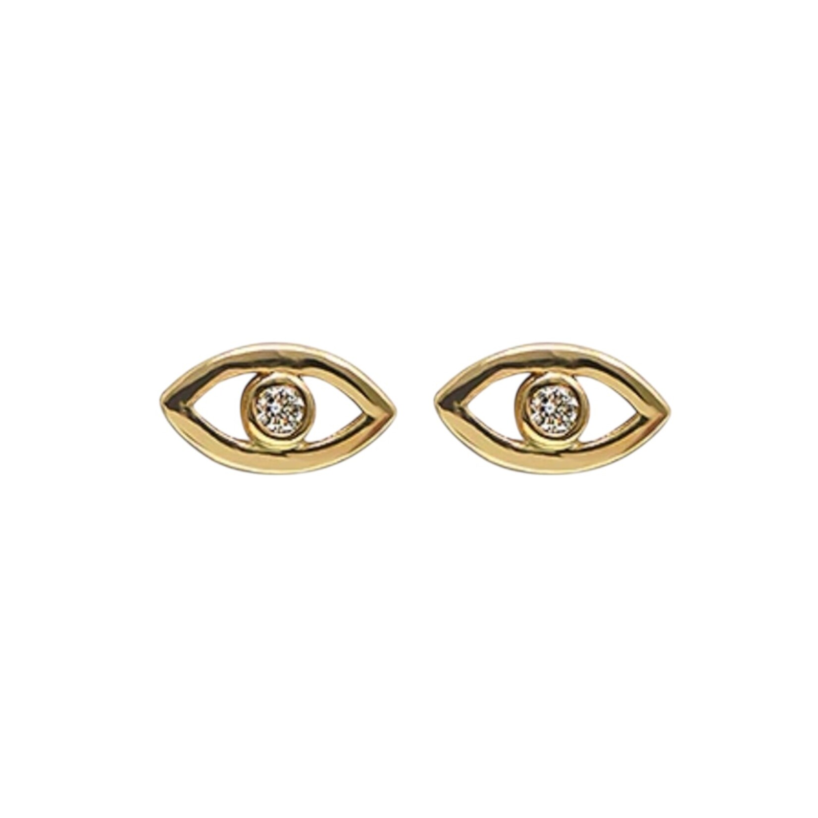 Anzie Icon Evil Eye Studs