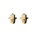 Anzie Icon Hamsa Studs