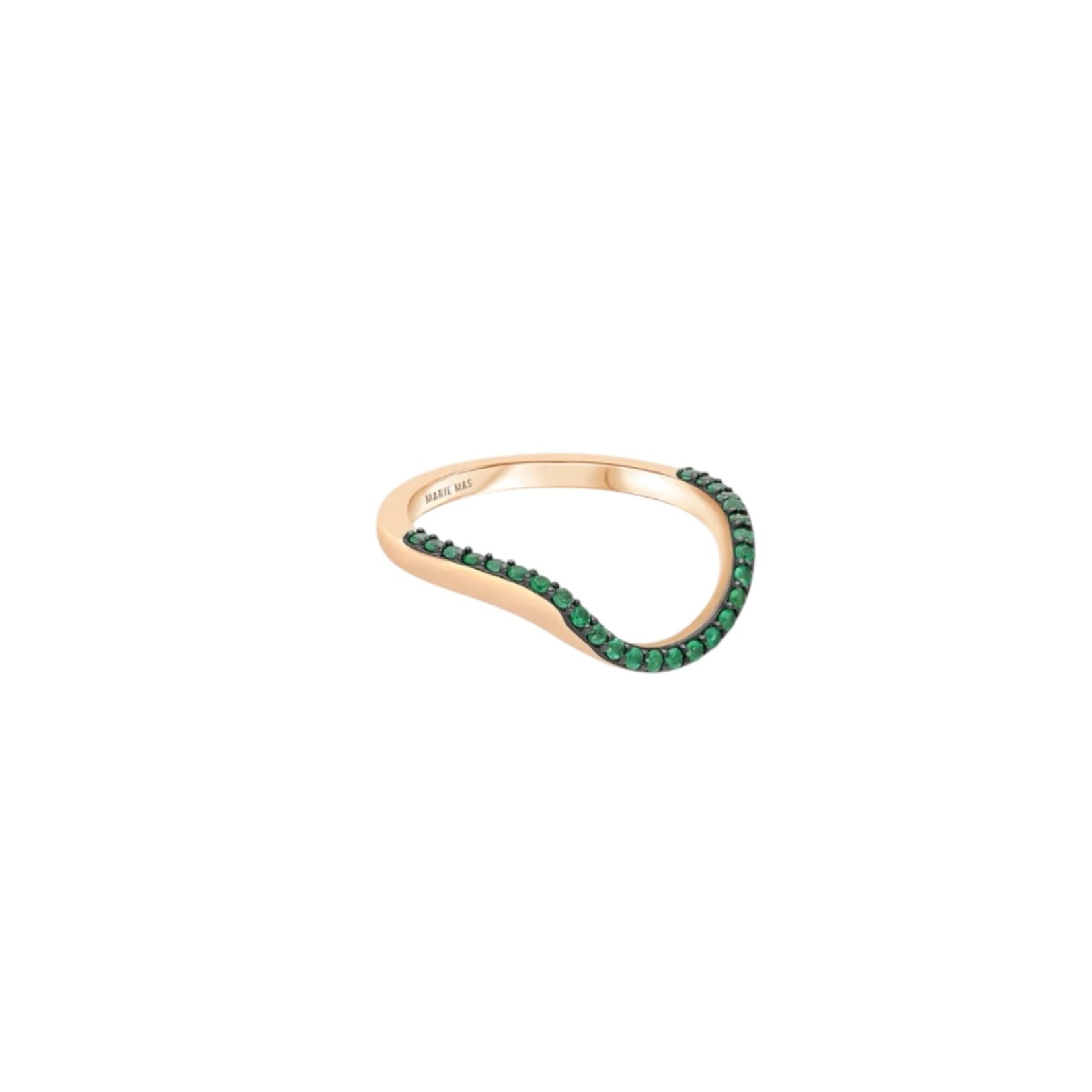Marie Mas Halor Ring Half Pave