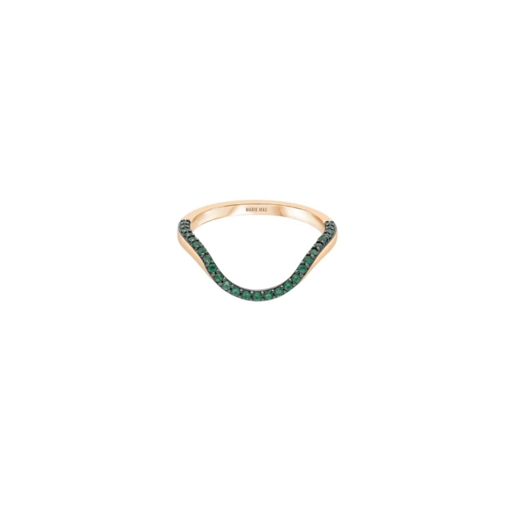 Marie Mas Halor Ring Half Pave