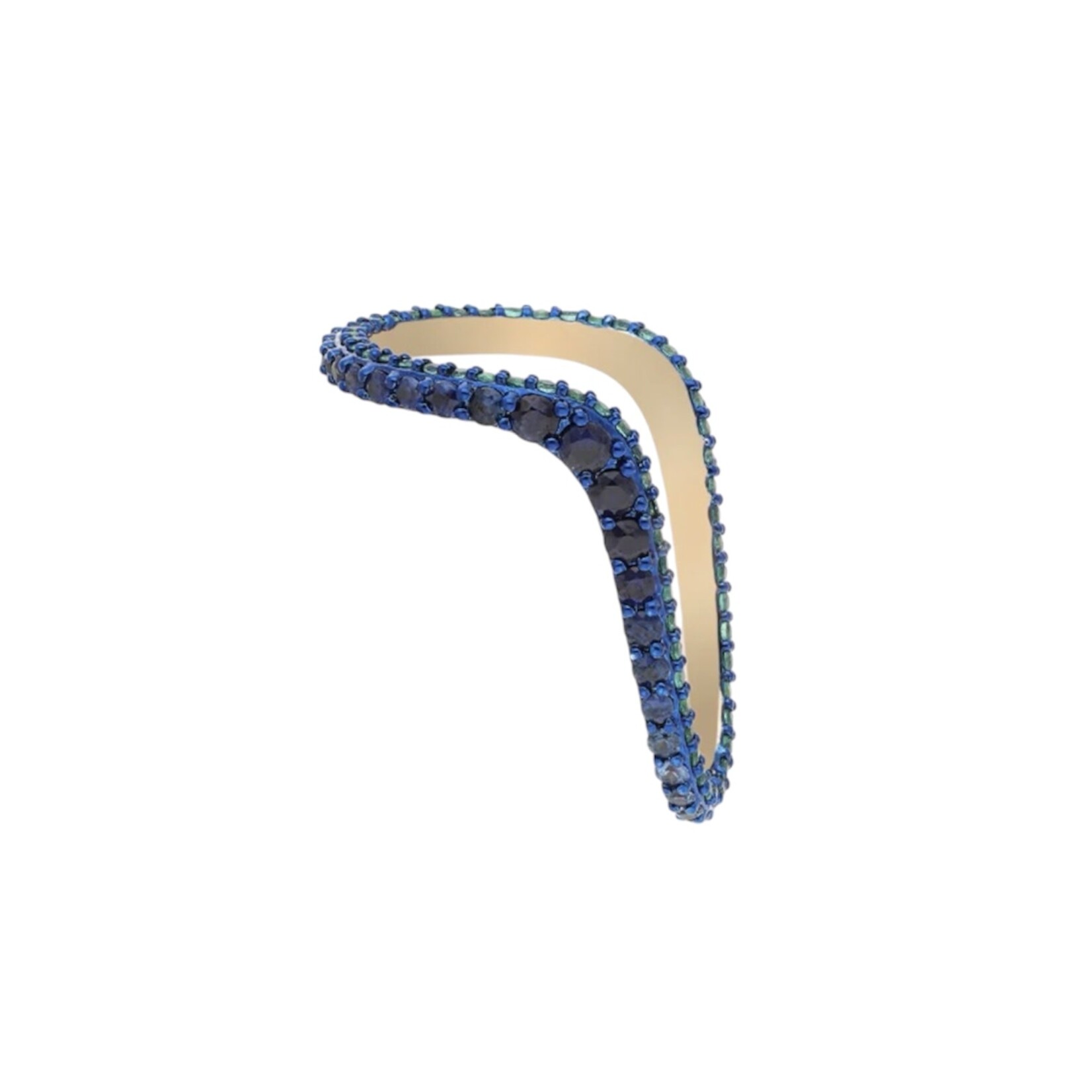 Marie Mas Radiant Ring Full Pave