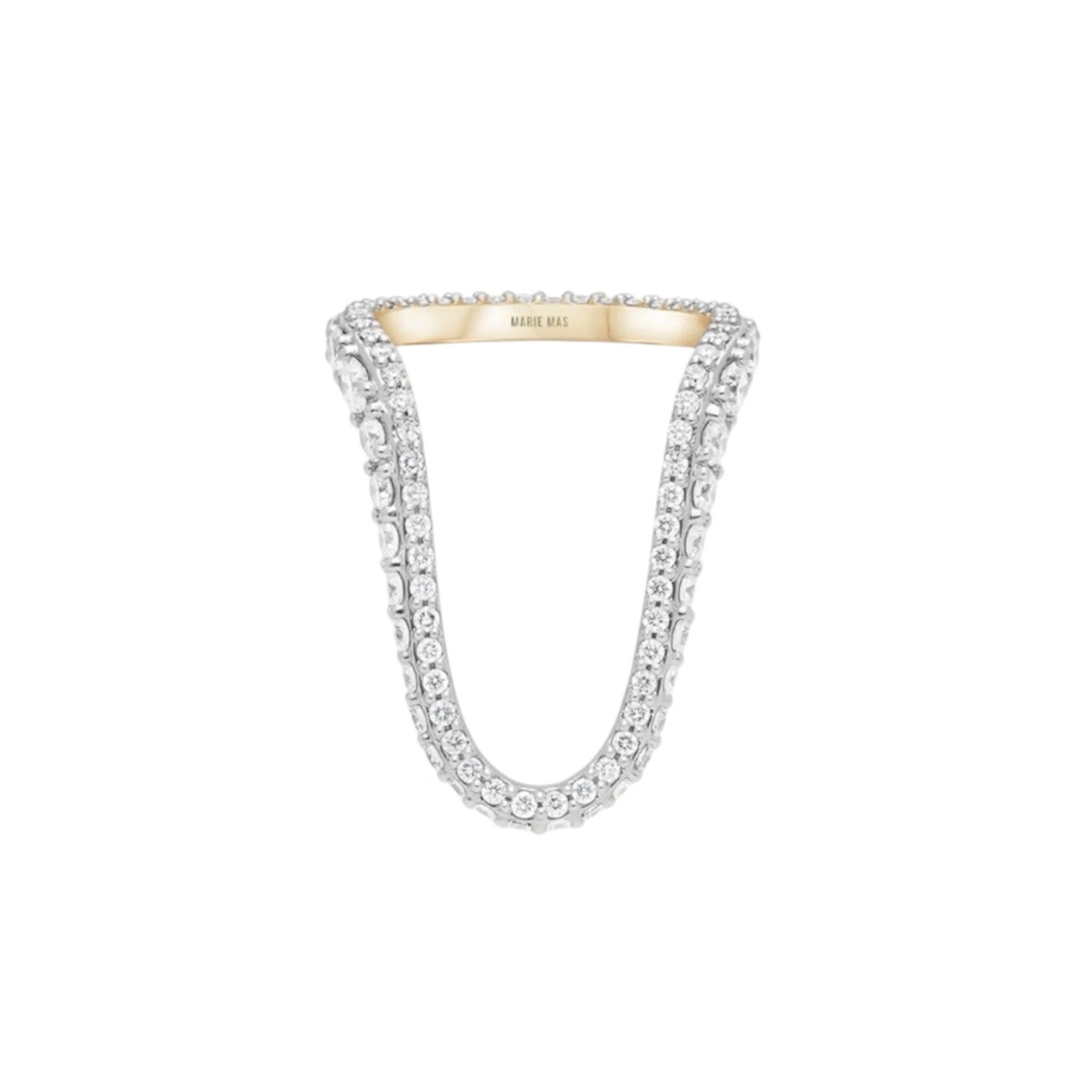 Marie Mas Radiant Ring Full Pave
