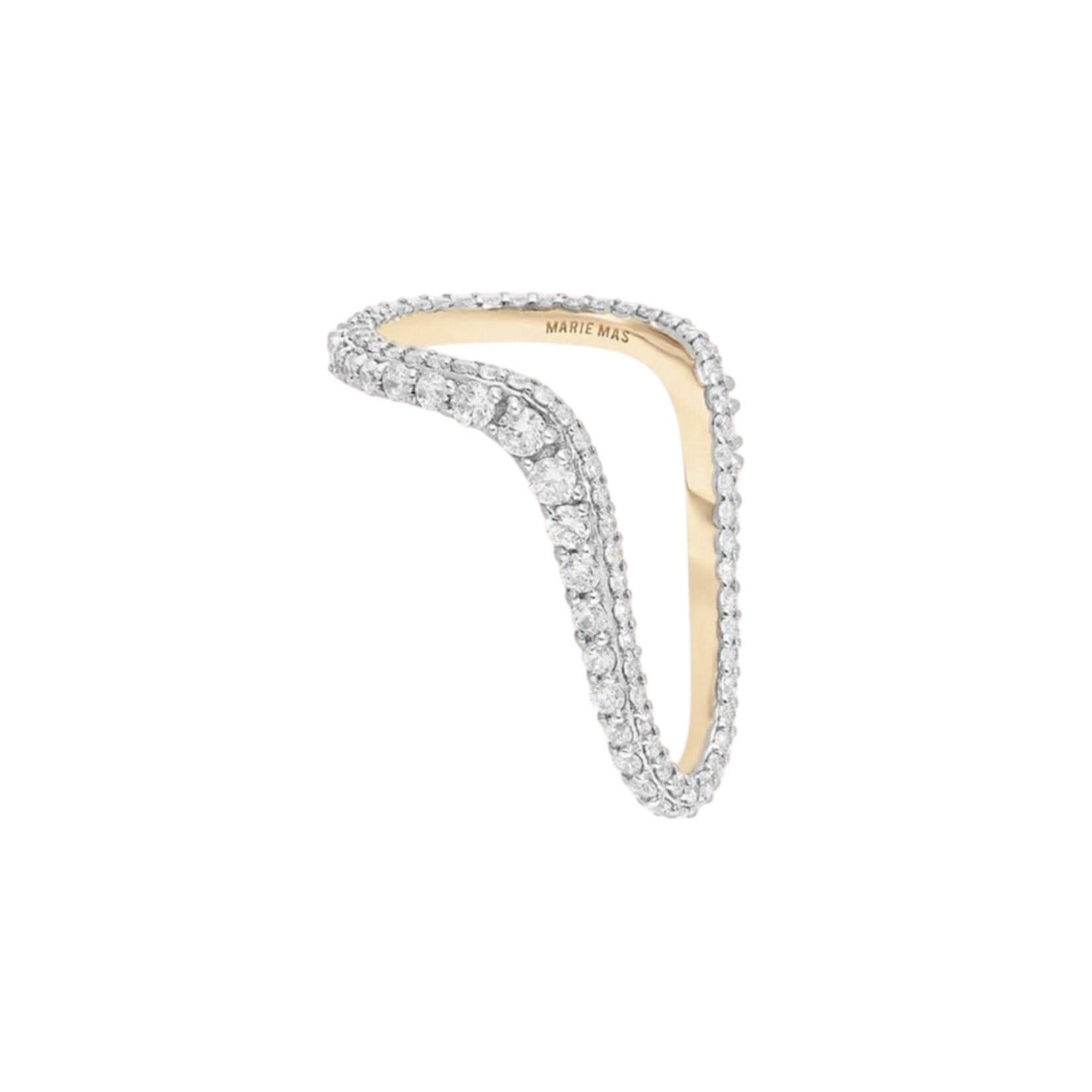 Marie Mas Radiant Ring Full Pave
