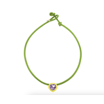 Bea Bongiasca Amethyst Heart Pop Choker