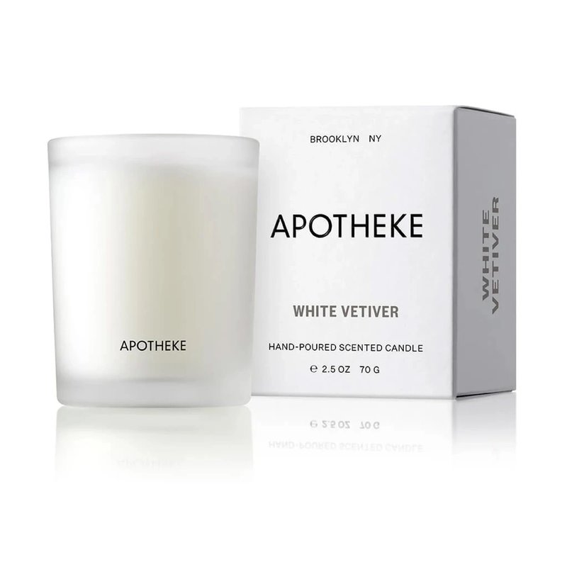 Apotheke Co. Apotheke Signature Candle White Vetiver