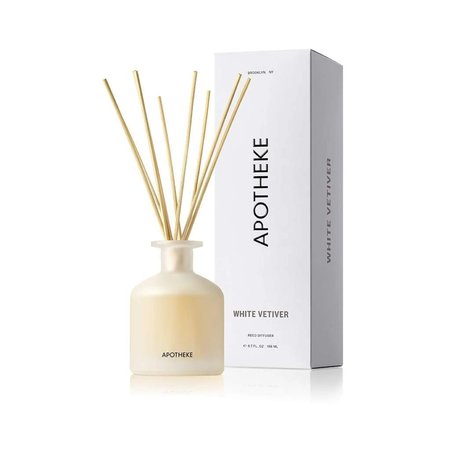 Apotheke Co. Apotheke Reed Diffuser White Vetiver