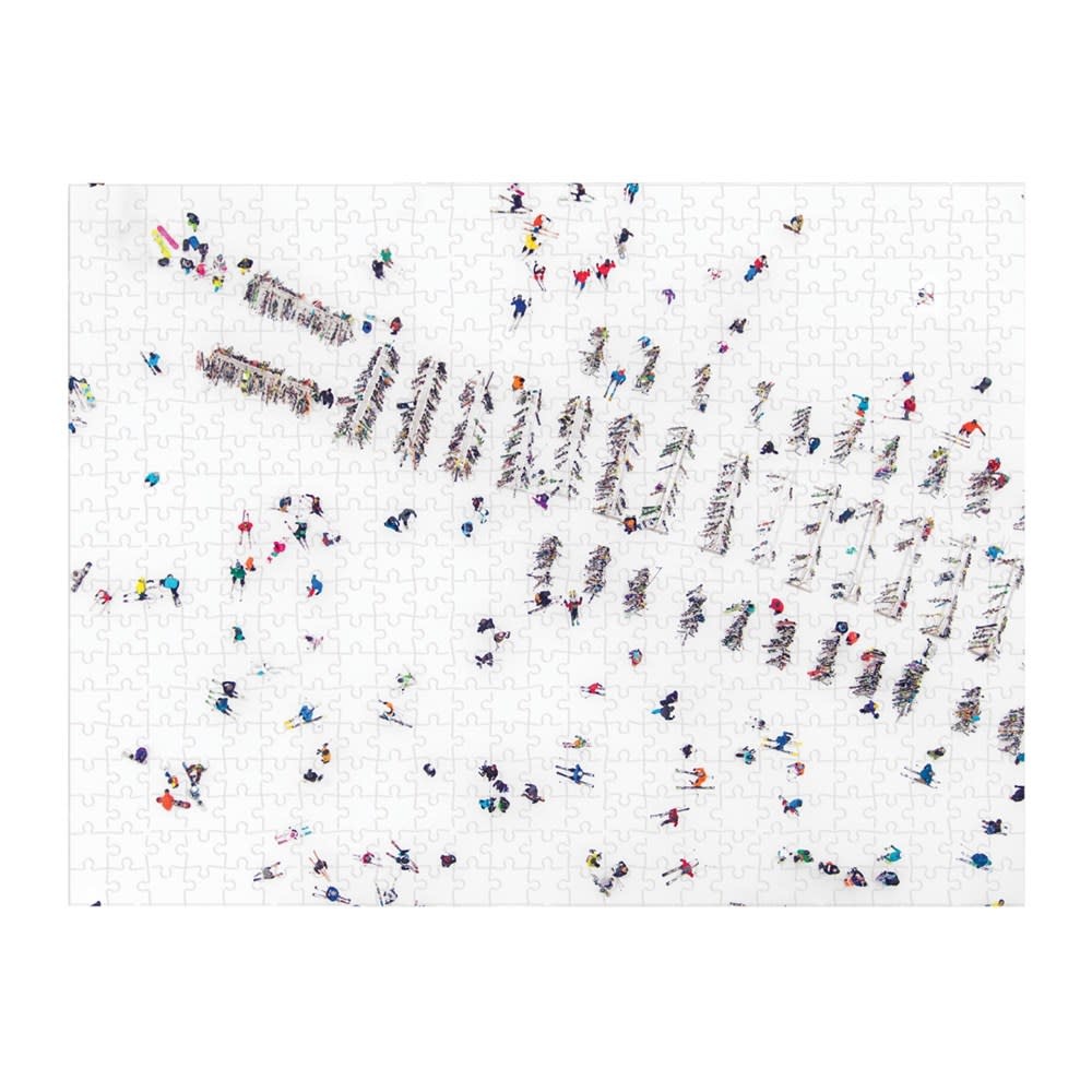 Gray Malin Gray Malin Two-Sided 500 Piece Snow Puzzle