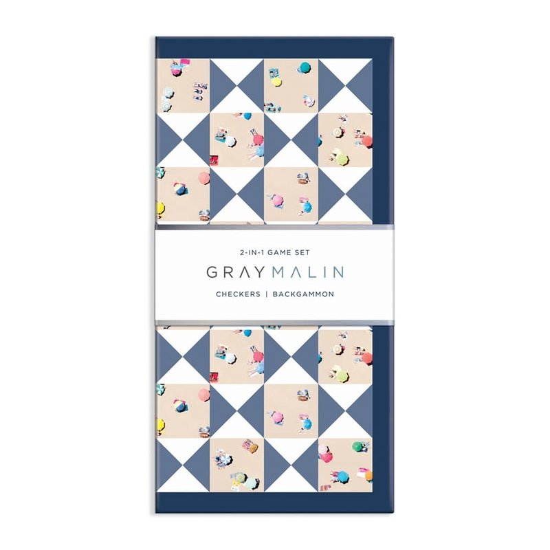 Gray Malin Gray Malin 2 in 1 - Travel Game Set