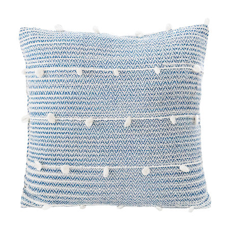Anaya Home Blue Stripe Pillow