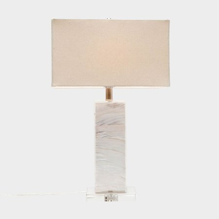 Made Goods Zilia Mother of Pearl / Acrylic Table Lamp