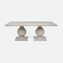 Made Goods Reconstituted Stone Dining Table