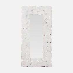Made Goods Pieter White Teak Mirror