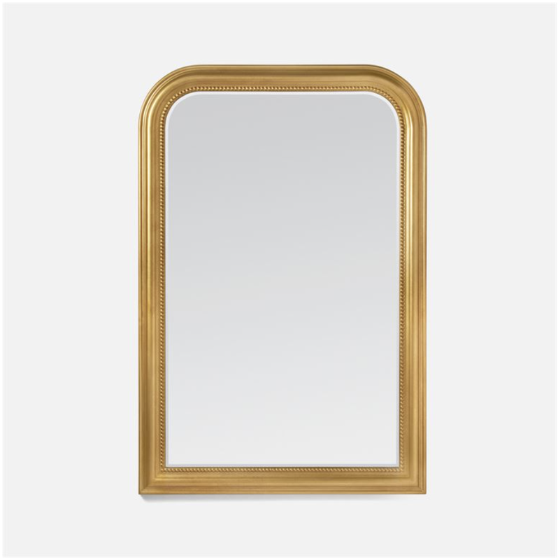 Made Goods Phillipe Gold Leaf Mirror 35"W x 47"H