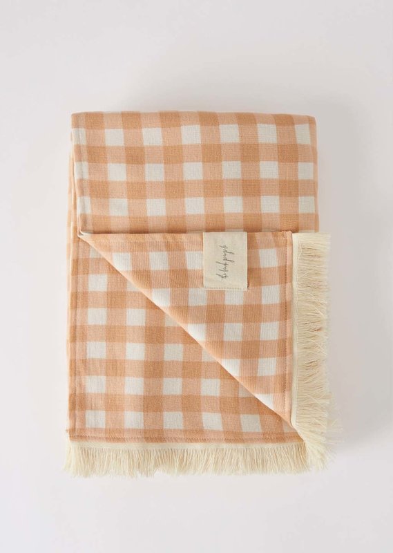 The Beach People Gingham Travel Towel