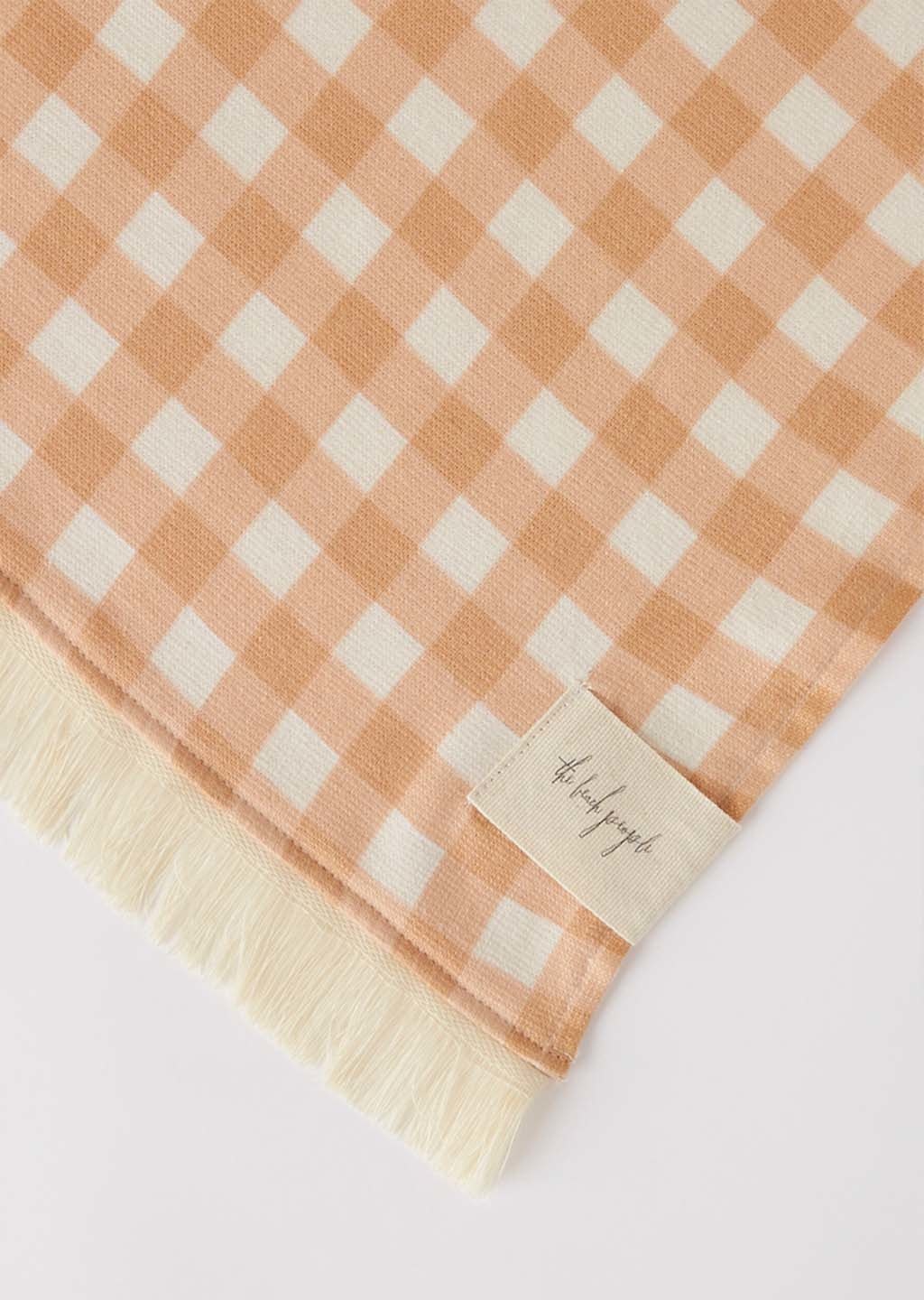 The Beach People Gingham Travel Towel