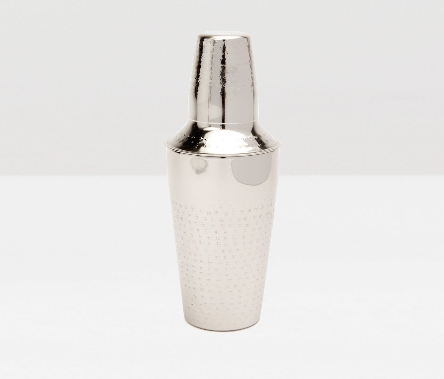 Shiny Nickel Cocktail Shaker