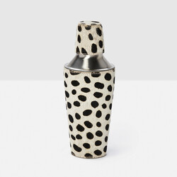 Blue Pheasant Hair-On-Hide Cocktail Shaker