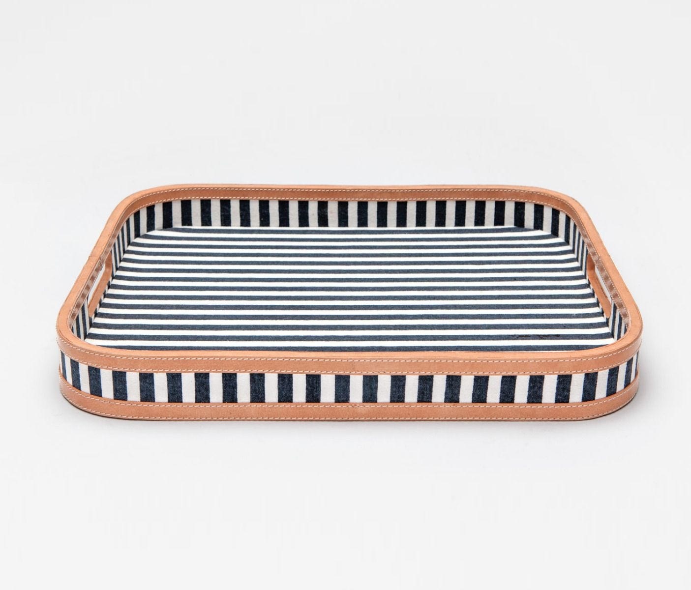 Blue Pheasant Hamilton Striped Canvas Tray
