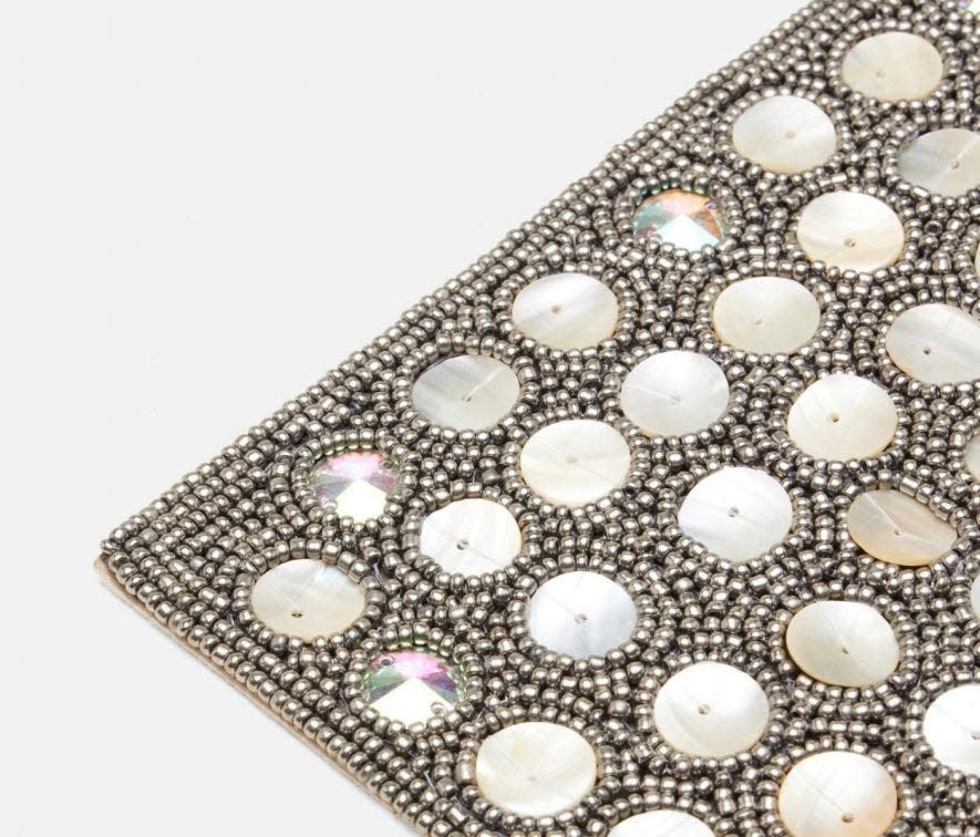 Blue Pheasant Silver/Sea Placemat