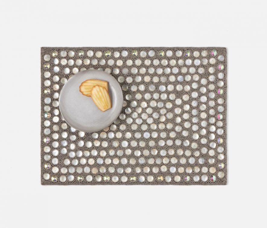 Blue Pheasant Silver/Sea Placemat