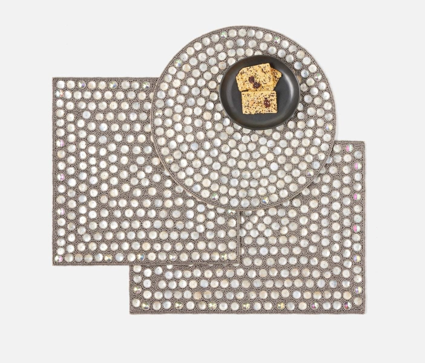 Blue Pheasant Silver/Sea Placemat