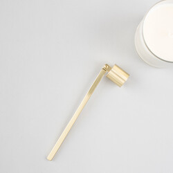 Candlefish Brushed Gold Snuffer