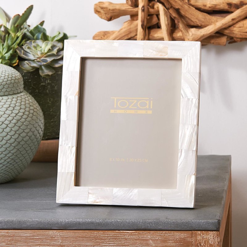 Two's Company Mother of Pearl Photo Frame