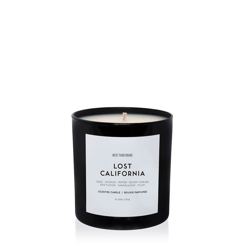 West Third Brand West Third Brand Scented Candle Lost California