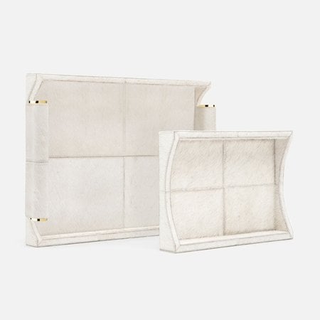 Made Goods Hair-On-Hide Tray Set