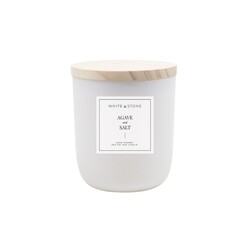 White Stone Candles Agave & Sea Salt 8 oz