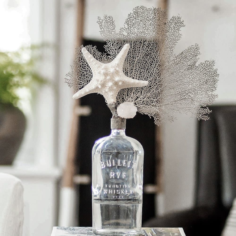 Jamie Dietrich Starfish Silver Seafan Bottle