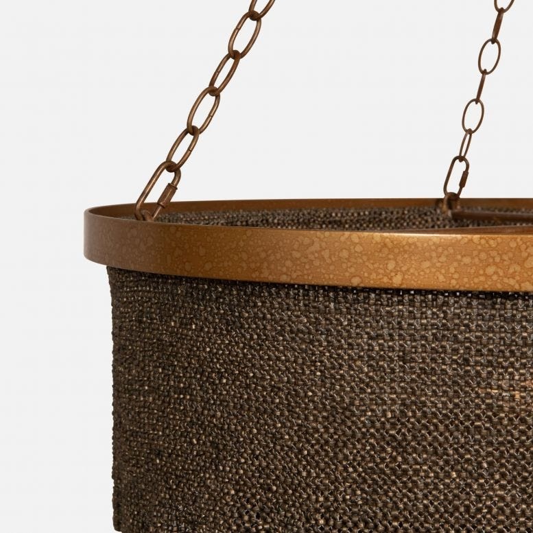 Made Goods Oval Coco Beaded Chandelier