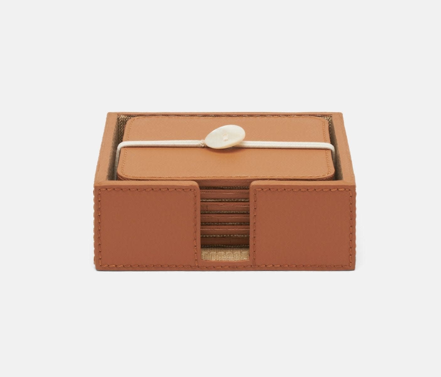 Blue Pheasant Brisbane Cognac Coasters - Set of 6