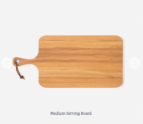 Blue Pheasant Oak Wood Serving Board Oak 29 x 14