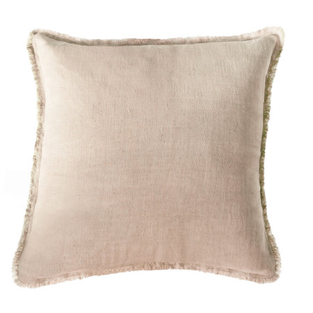 Anaya Home Beige So Soft Linen Pillow 26x26