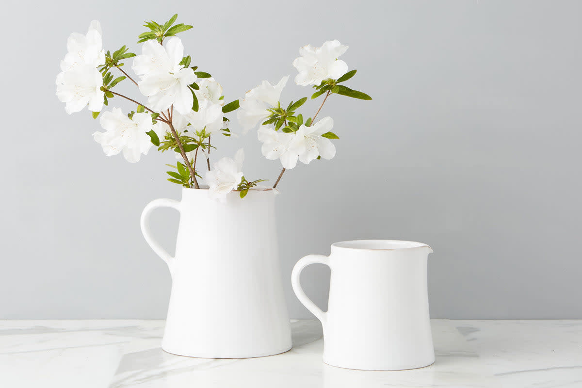 Etu Home White Water Pitcher